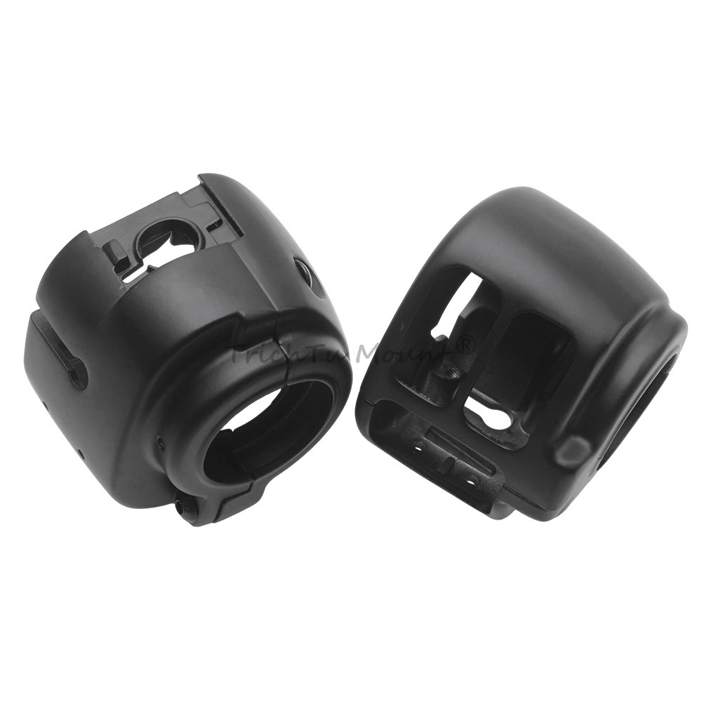 Matte Black Handlebar Switch Housings Cover For Harley Softail Heritage Classic