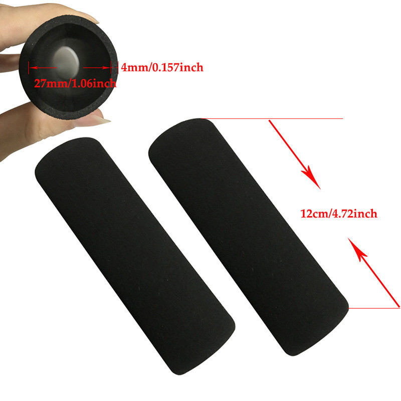 Motorcycle Bicycle Handlebar Cover Slip-on Anti Vibration Comfort Handlebar Grip