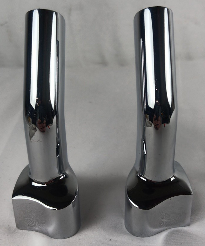 UNBRANDED FOR HARLEY 77-13 FXST FXSTC CHROME PULLBACK HANDLEBAR RISERS 56066-82A