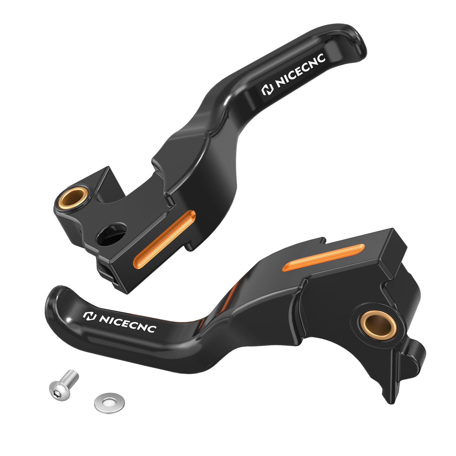 Front Brake & Clutch Levers For Harley Sportster 1200 Custom XL1200C 2014-2018