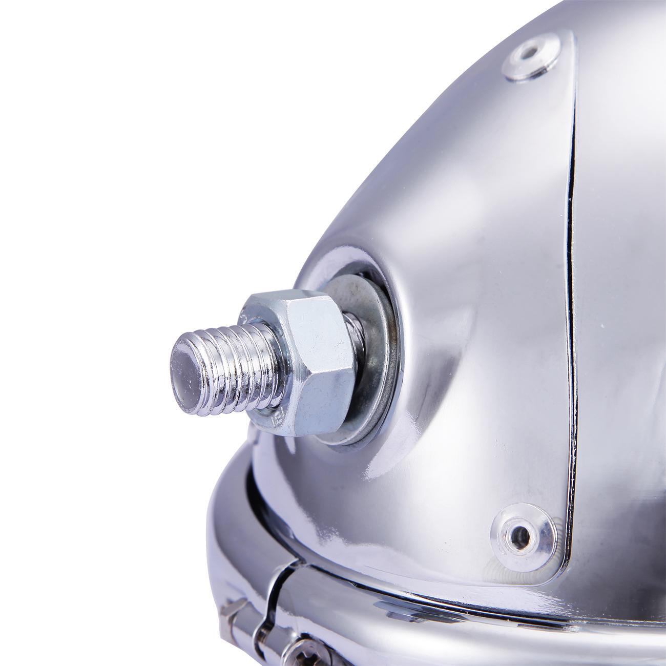 5 3/4″ 5.75 Inch Led Headlight Housing Bucket Cover for Harley Motorcycle Chrome