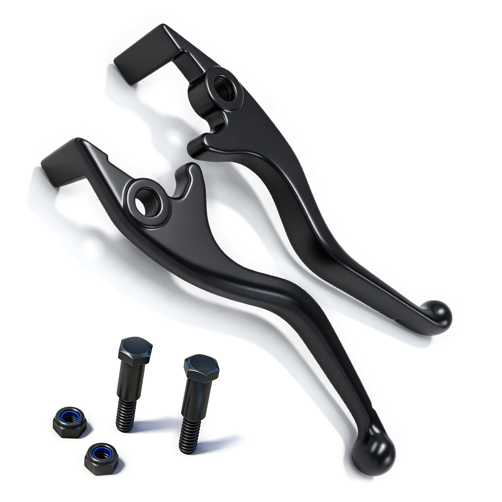 1 Pair Black Left Right Lever Handbrake Compatible Tuttio Soleil01