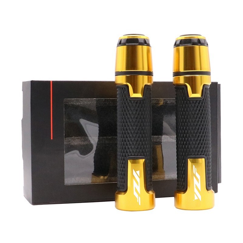 Universal 7/8” 22mm Motorcycle Handlebar Hand Grips for Yamaha YZF R1 R3 R6 R25