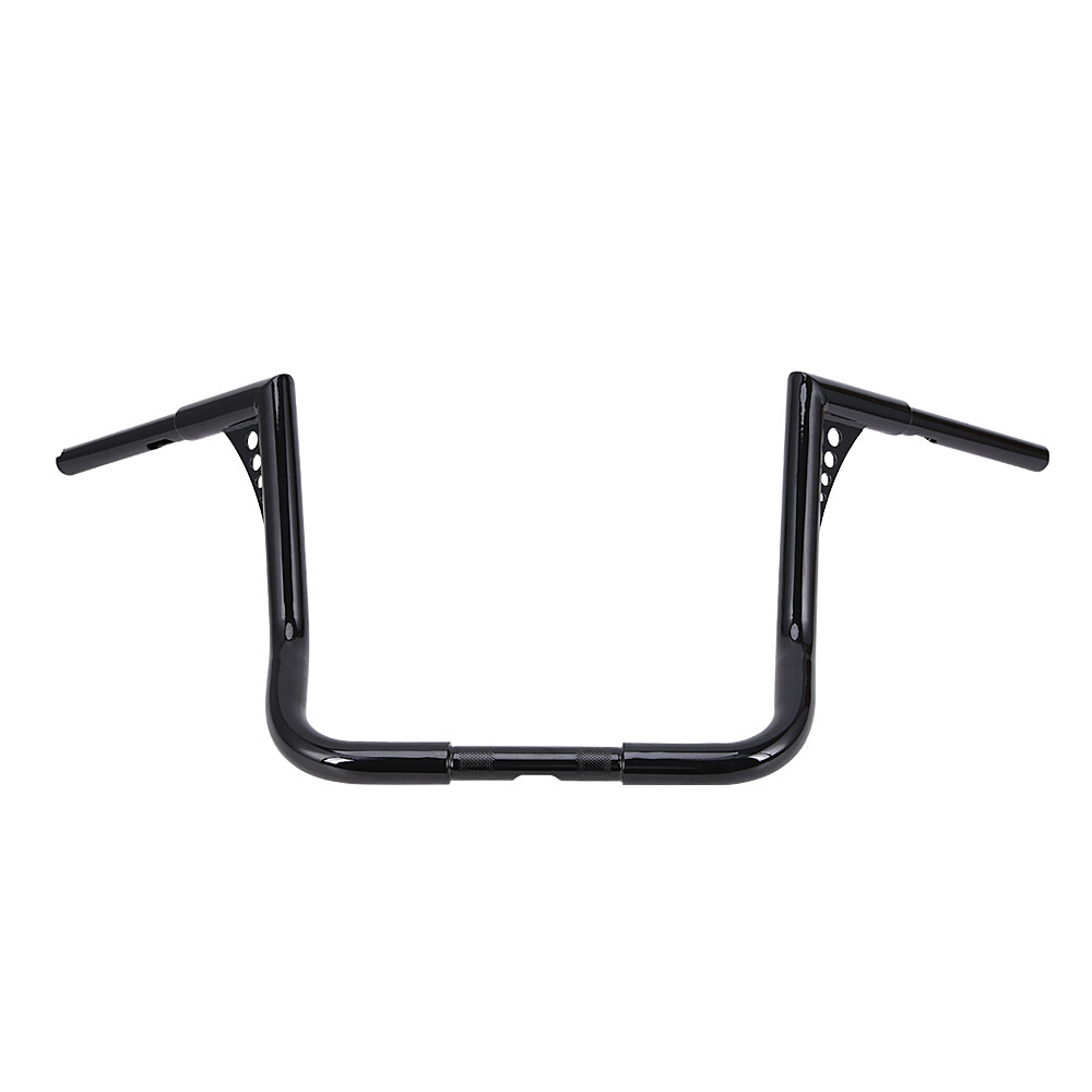 12″ Inch Handlebar Rise Ape Hangers For Harley Touring Electra Street Glide 82+