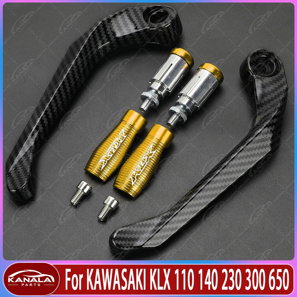 For KAWASAKI KLX 110 140 230 300 650 Brake Clutch Levers Protector Guard Parts