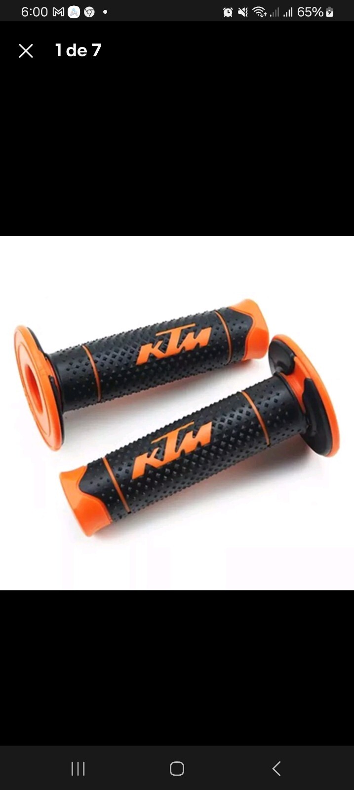 For KTM EXC EXCF SX SXF XC XCF XCW RC Duke 7/8 22mm Rubber Hand Grips Handle Gel