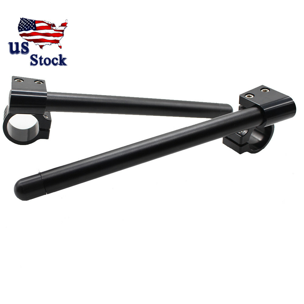 Aluminum 7/8″ 22mm Motorcycle Vortex Clip On Ons Handle Bars Handlebars Tube