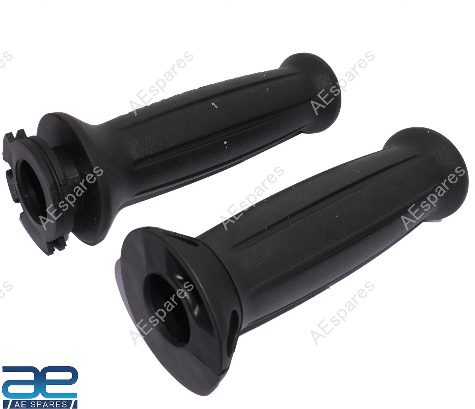 Handlebar Grip Set Black For Royal Enfield Interceptor GT Super Meteor 650 @RE