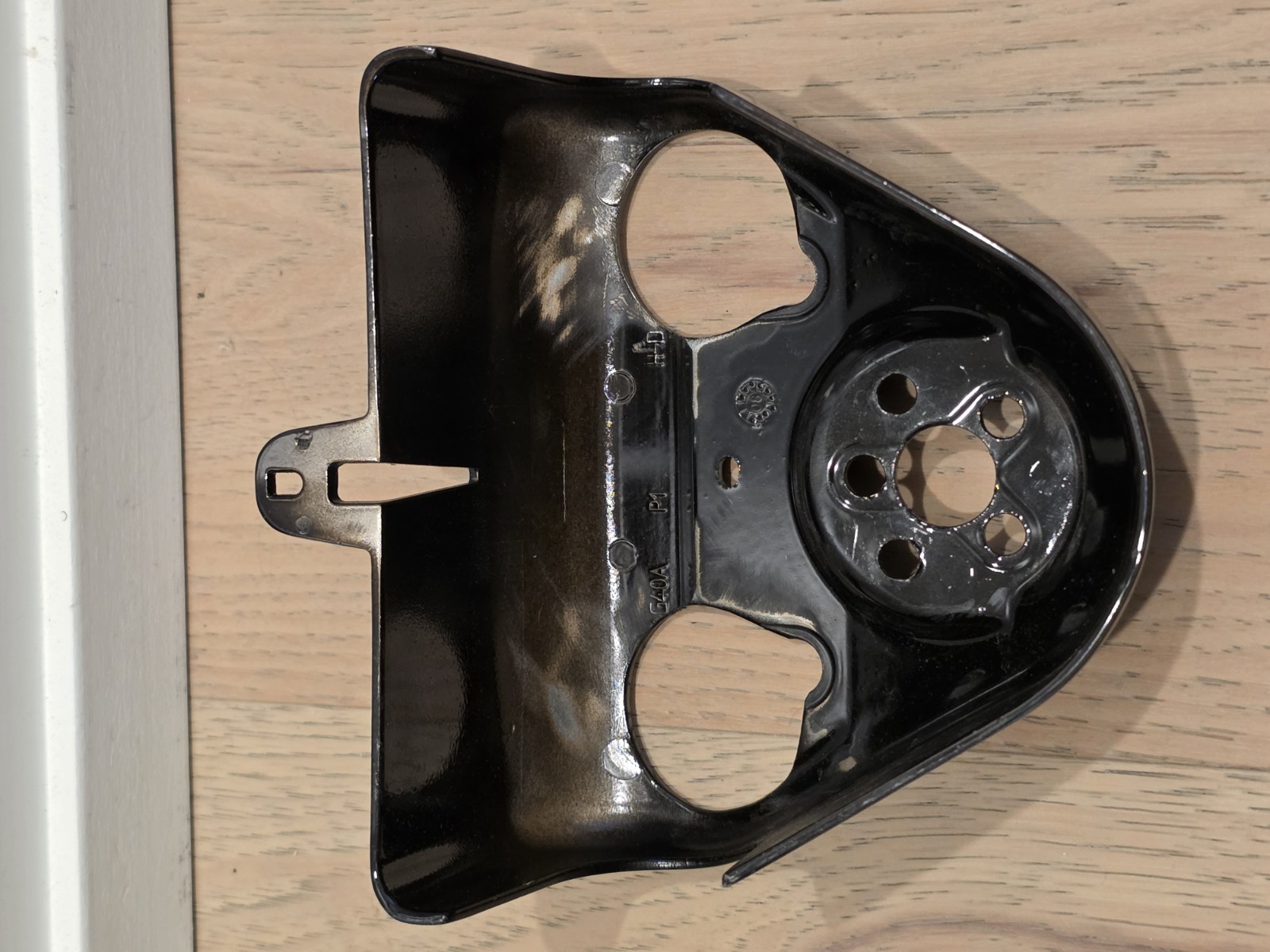 Black Handlebar Riser Cover Harley Road King oem