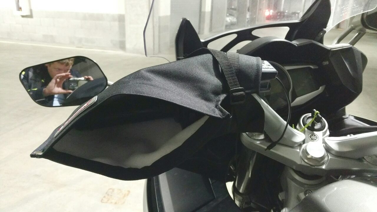 Tusk Motorcycle/ATV Hand Mitts Black