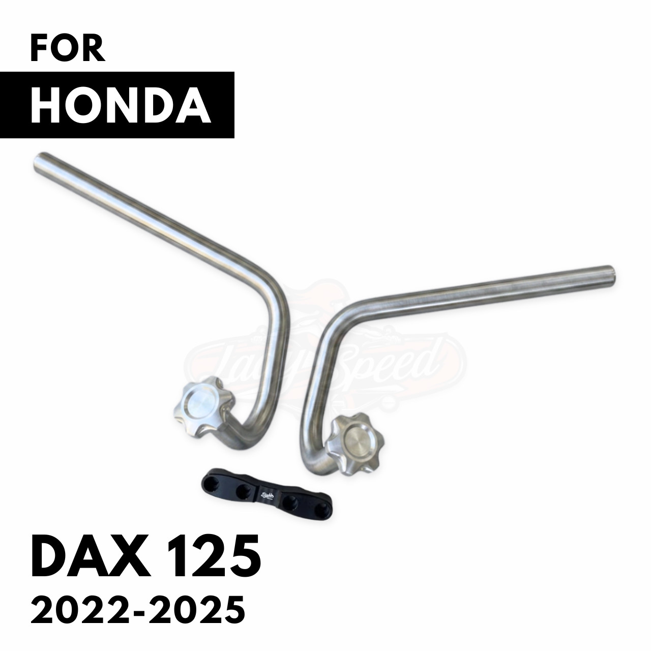 Silver Adjustable Handlebar Diabolus For 2022-2025 Honda Dax125 Dax 125 ST125