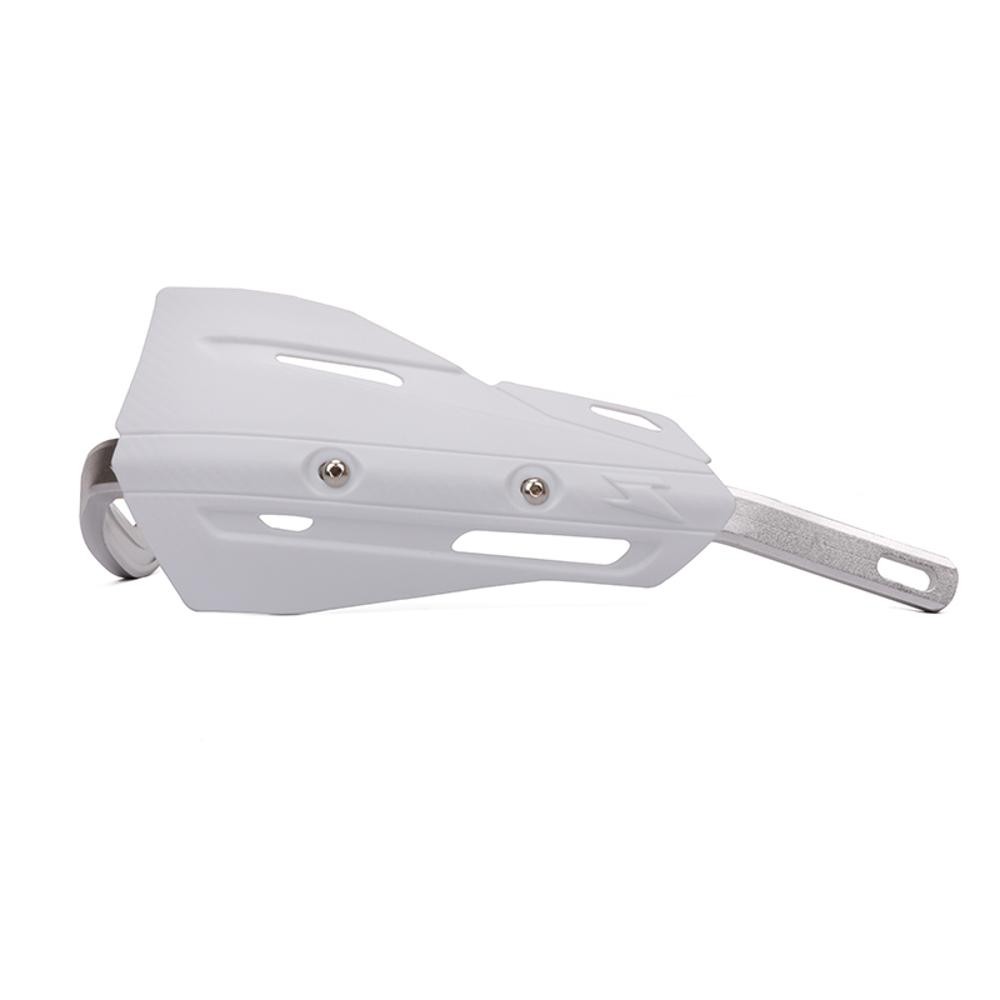 Dirt Bike Hand Guards Handguards 7/8″ 1 1/8″ for Supermoto MX Ebike ATV White