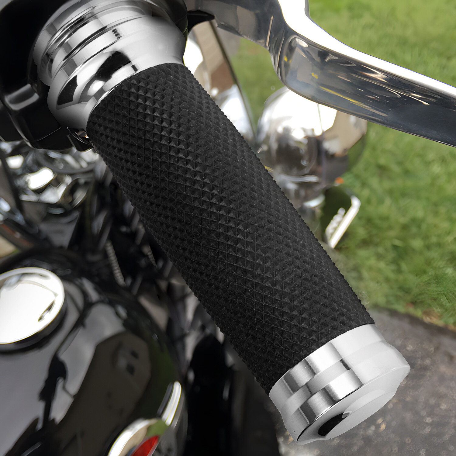 1″ Handlebar Electronic Throttle Hand Grips For Harley Touring Street Road Glide