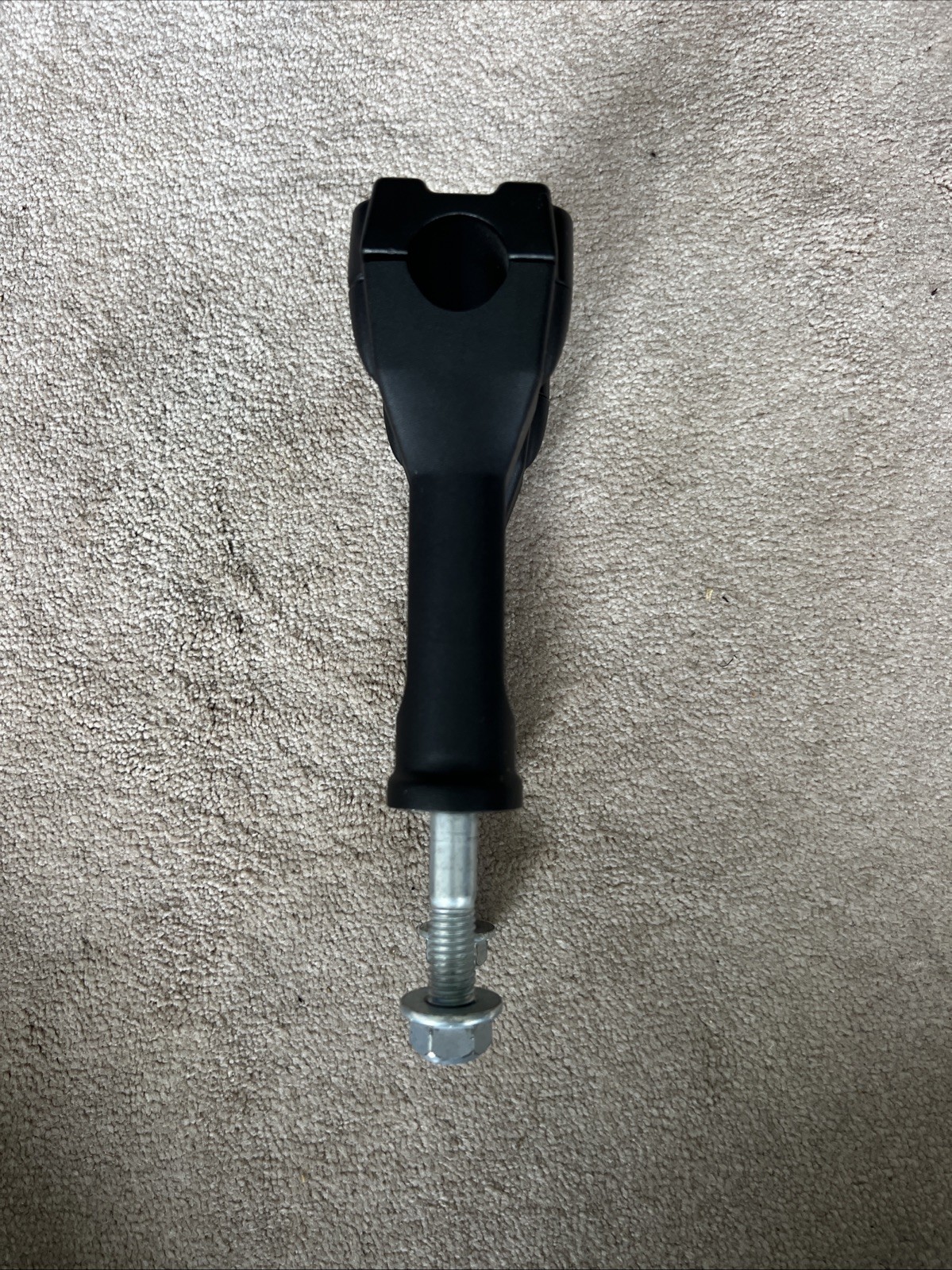 GENUINE HARLEY DAVIDSON BLACK ANODIZED TALL HANDLEBAR RISERS WITH TOP CLAMP