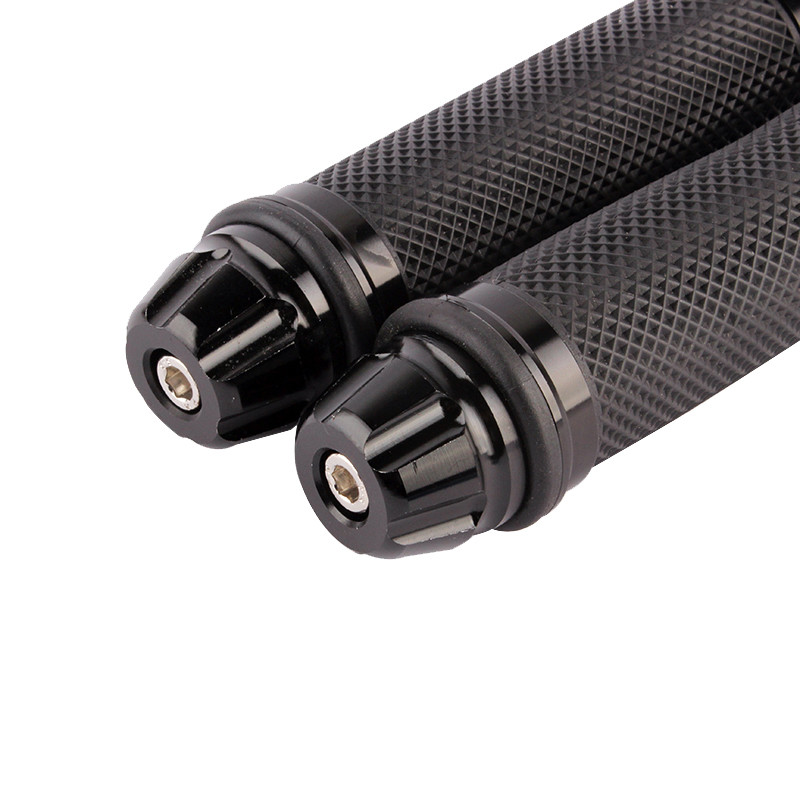 Motorcycle Rubber 7/8″ Handlebar Hand Grips For Yamaha Vmax R6 R1 FZ-07 TM
