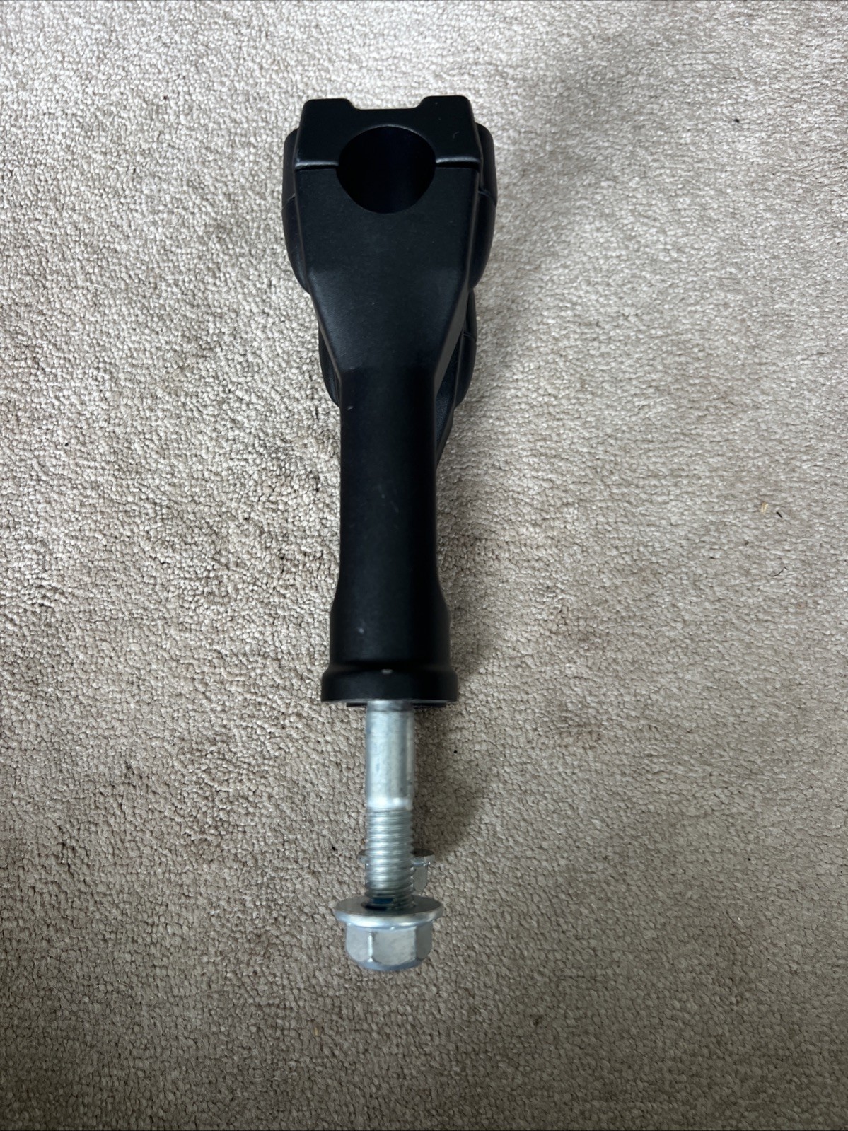 GENUINE HARLEY DAVIDSON BLACK ANODIZED TALL HANDLEBAR RISERS WITH TOP CLAMP