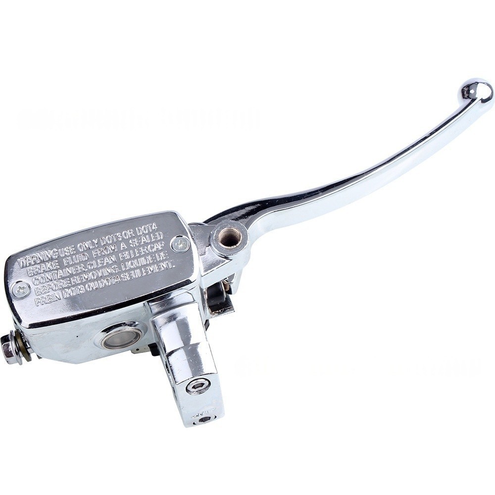 1″ 25mm Chrome Master Cylinder Clutch Lever Set Honda Shadow V-Star Vulcan 16mm