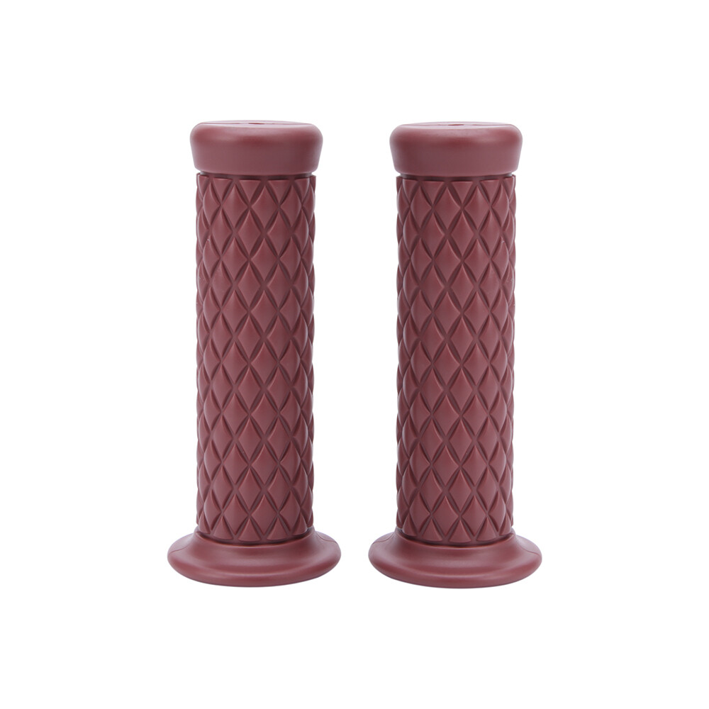 Motorcycle 7/8″ Hand Grips Handlebar Gel Rubber For Honda Suzuki Yamaha Kawasaki