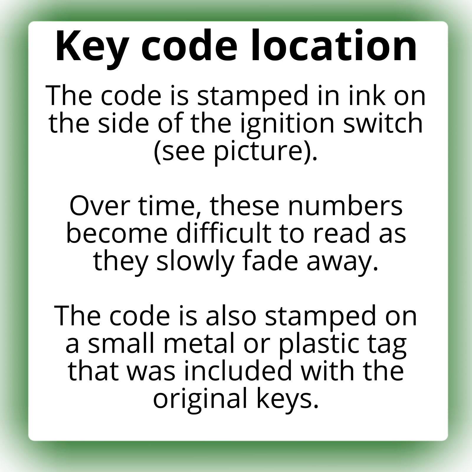Yamaha 01 + Zuma 50 Scooter Replacement Key Cut to Code B7501-B7750 Plastic Head