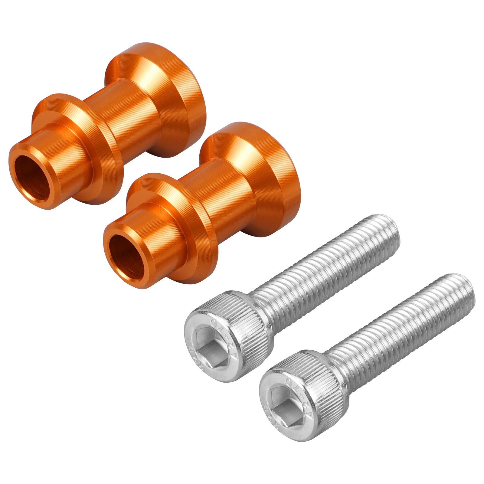 Pair CNC Aluminum Rear Stand Swingarm Spools For KTM 250 390 790 Duke 2018-2022