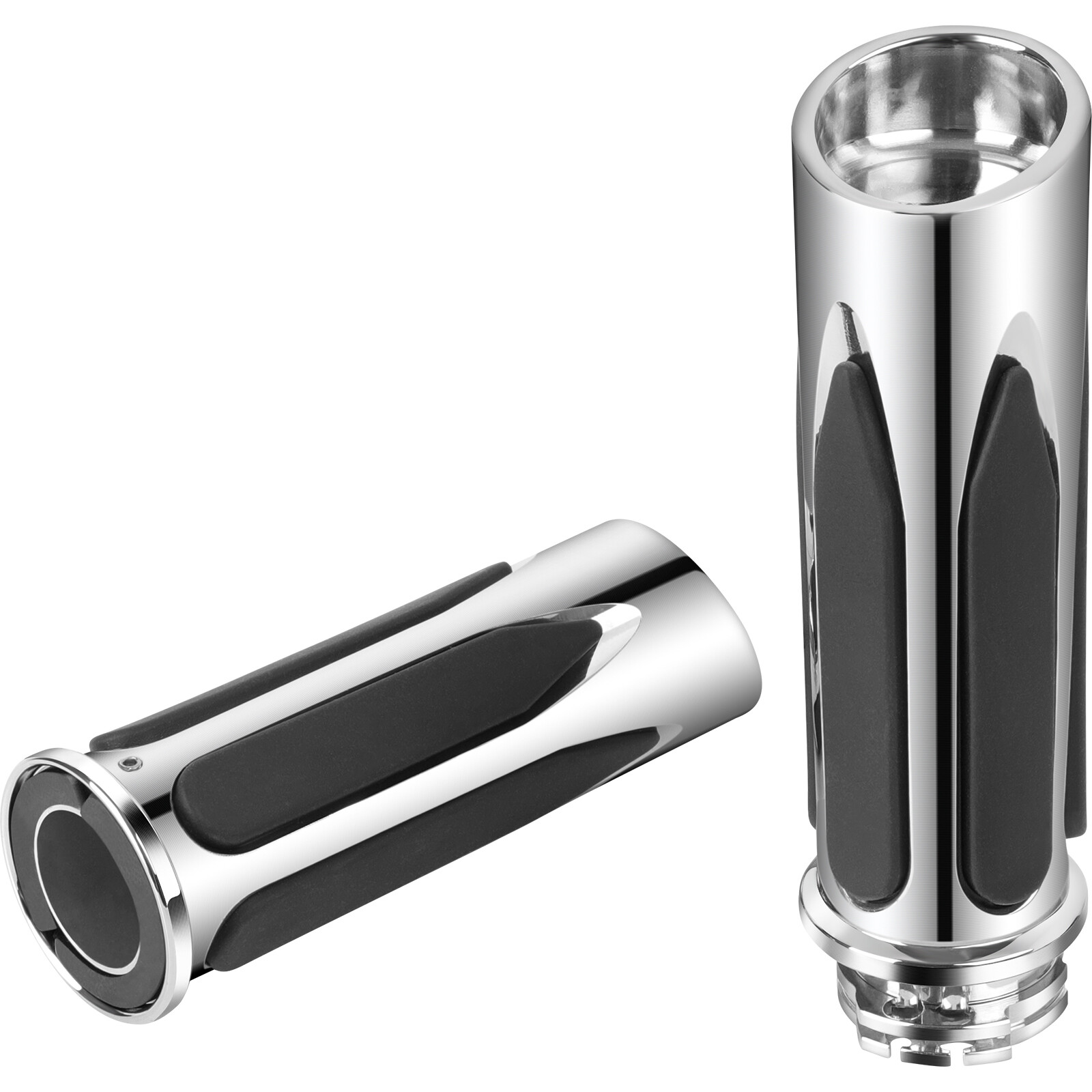 1″ Motorcycle Handlebar Hand Grips w/ Throttle For Harley FXST Softail Standard