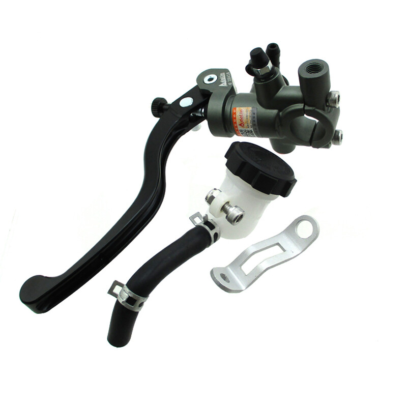 Left Adelin Brake Clutch Master Cylinder Hydraulic 16x18mm Piston For Motorcycle