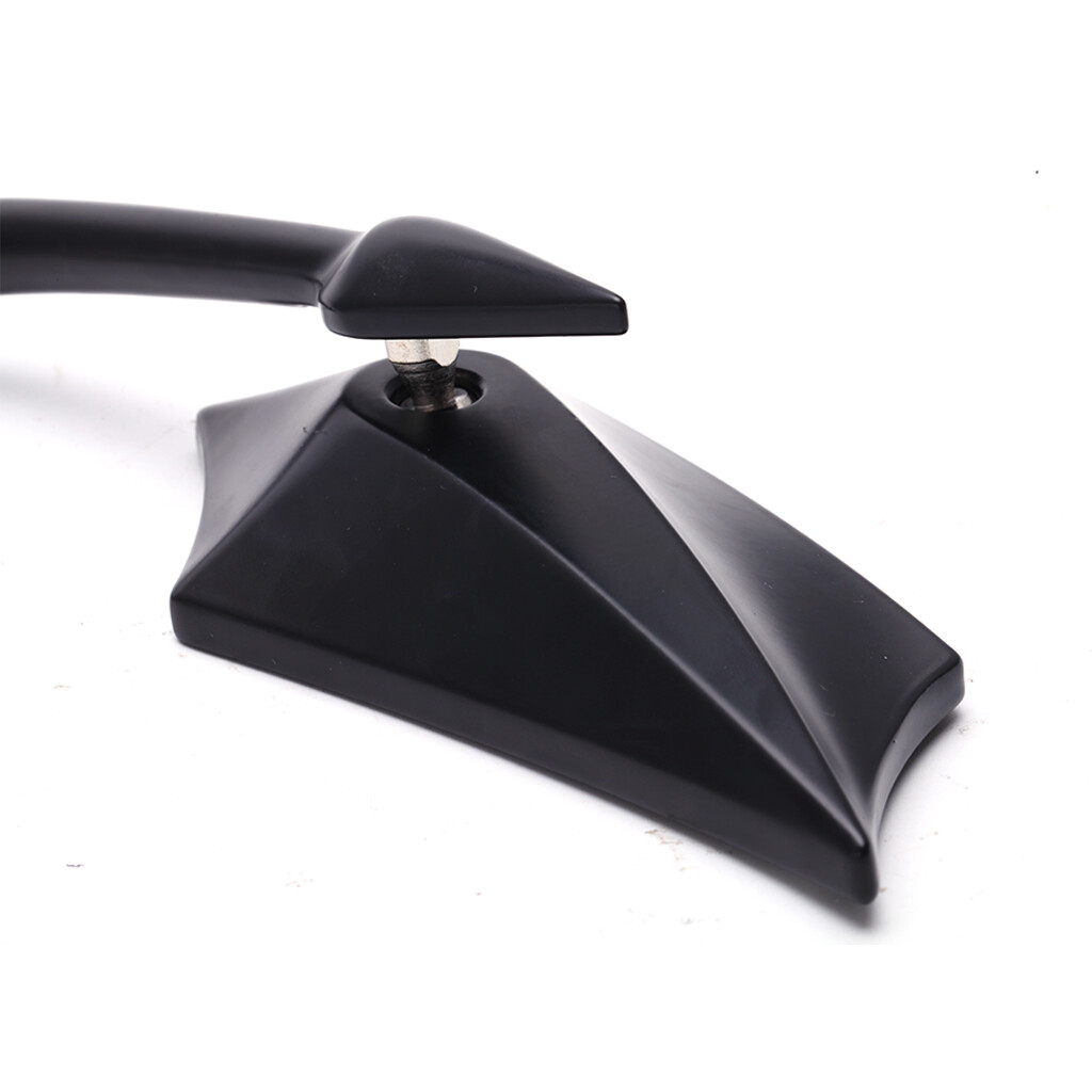 Black Motorcycle Mirrors For Harley Touring Street Glide Road King Softail XL883