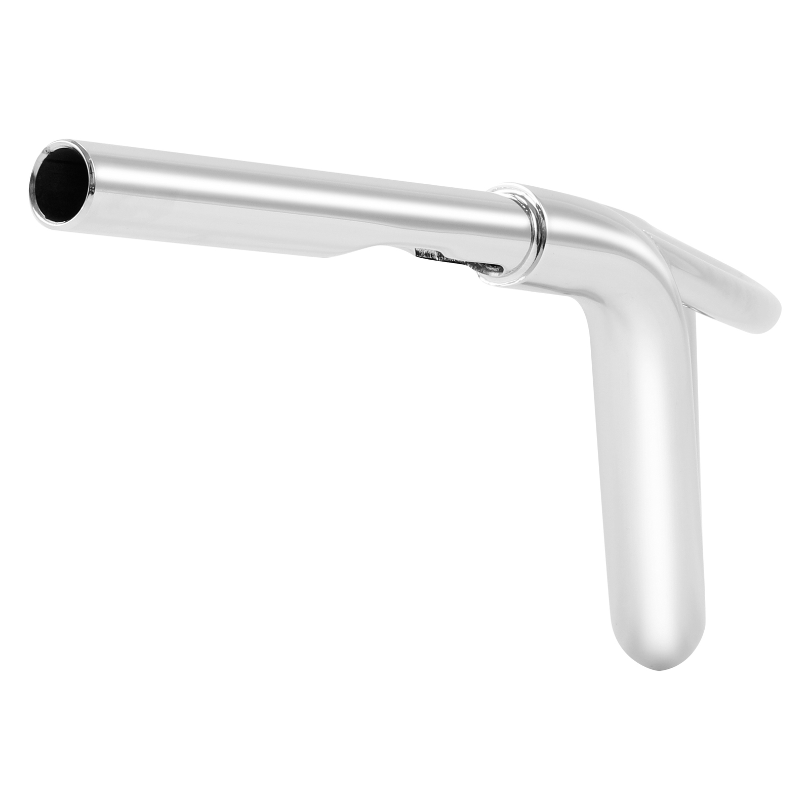 Chrome 1.25″ Fat Low Hollywood Handlebar Fits For Harley Springer 1″ Clamp