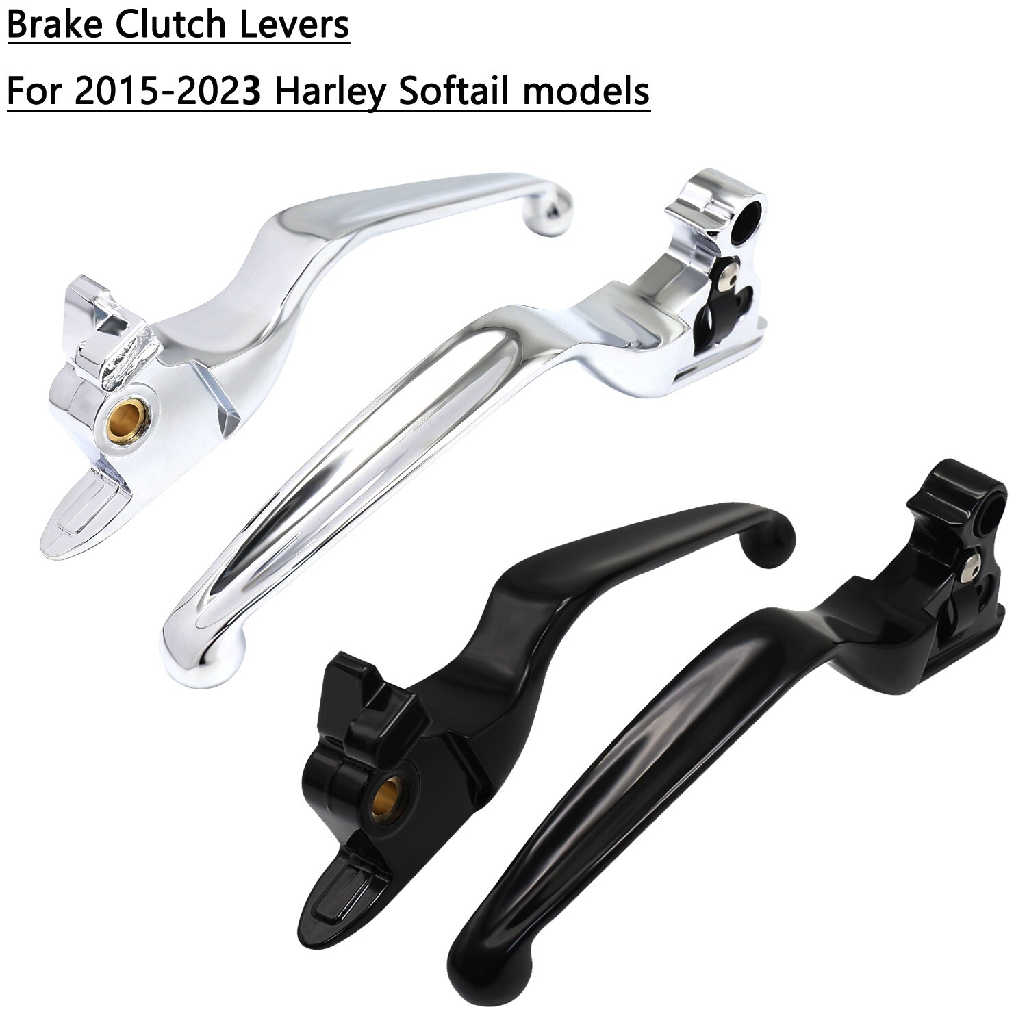 For Harley Softail Brake Clutch Levers Hand Control Pairs Left Rigt 2015-2023 US