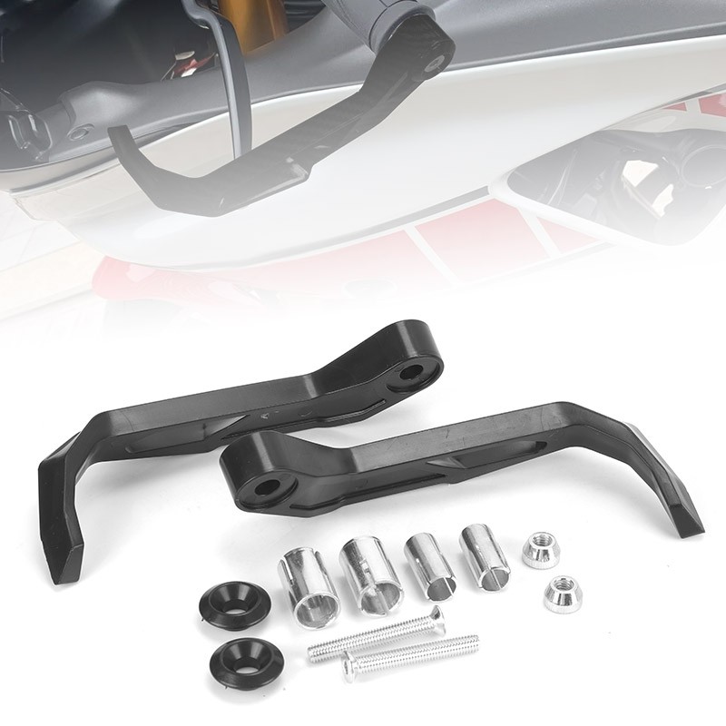 2X Universal 7/8″ 22mm Brake Clutch Lever Protector Hand Guard for Motorcycle