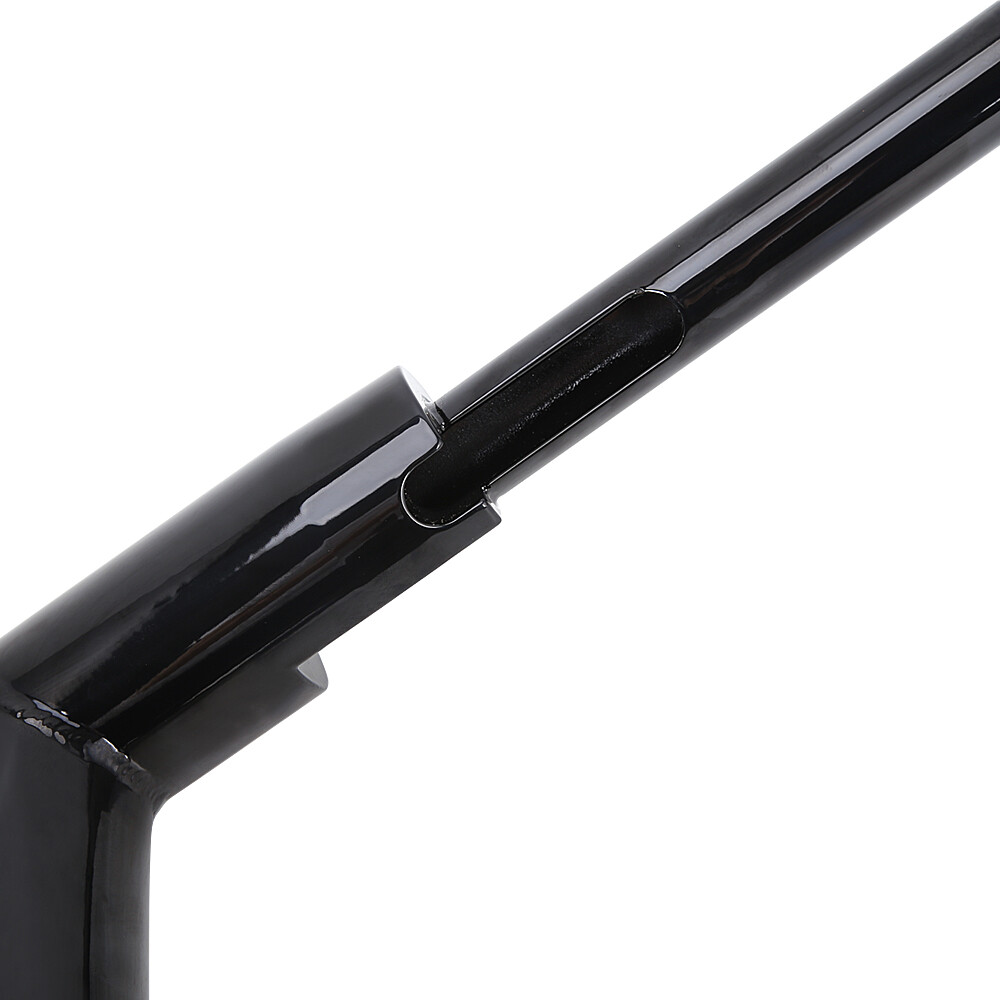 12″ BLACK DNA MONSTER APE HANGER 2 INCH FAT FITS FOR HARLEY 883 1200 HANDLEBARS