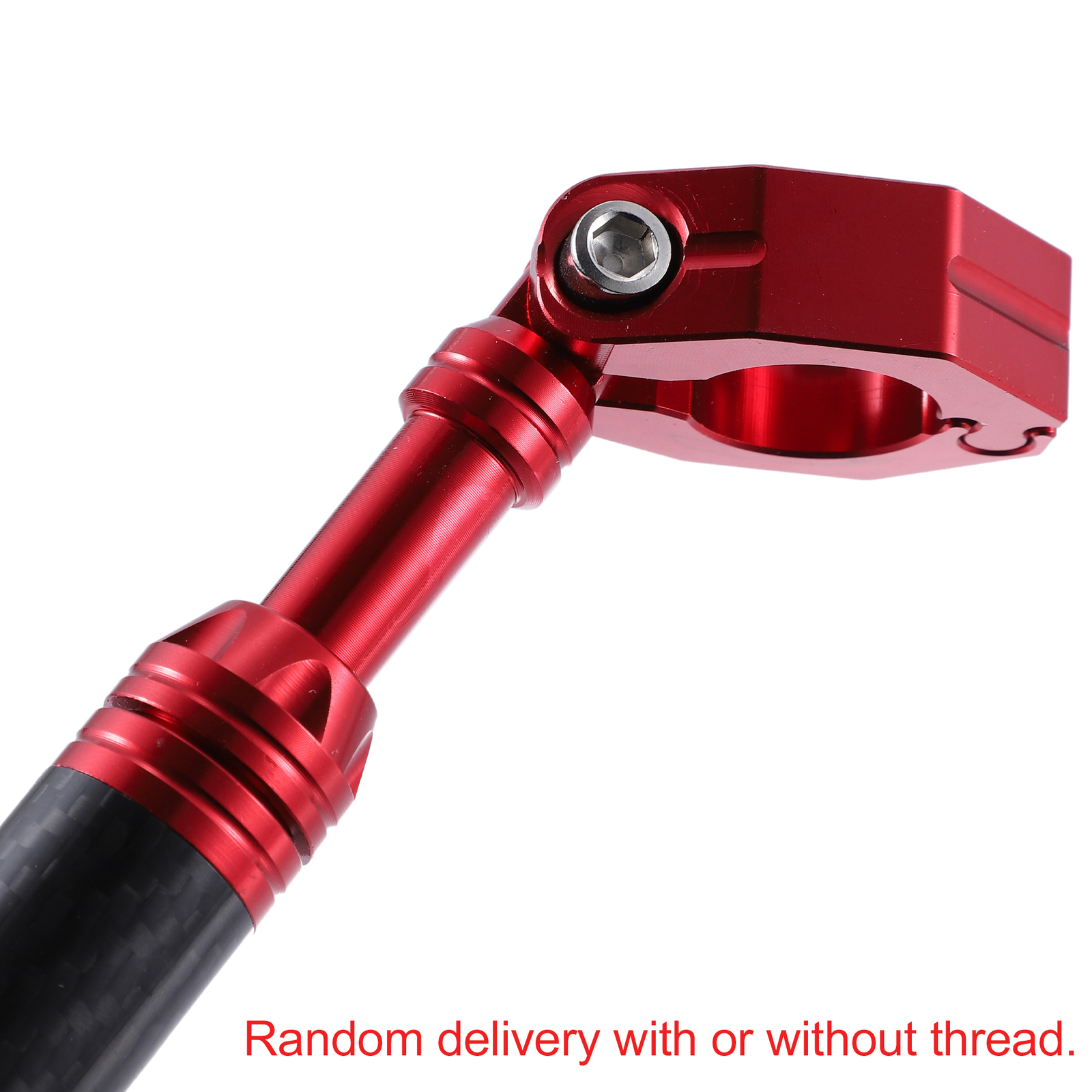 Universal Pack (1) 22mm Motorcycle Balance Bar Crossbar Handlebar Red
