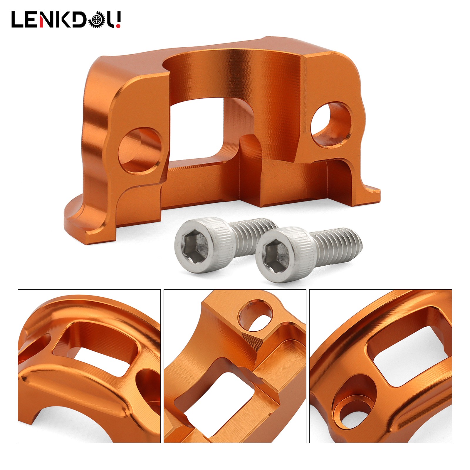 Clutch Brake Handlebar Clamp Brackets For Harley Touring Road Glide King Softail