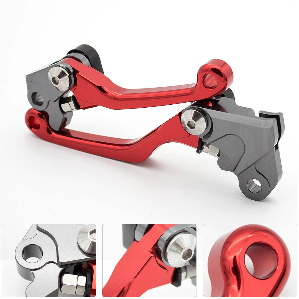 USA Stock For HONDA CR125R CRF450R CR80R Pivot Brake Clutch Lever Handle Grips