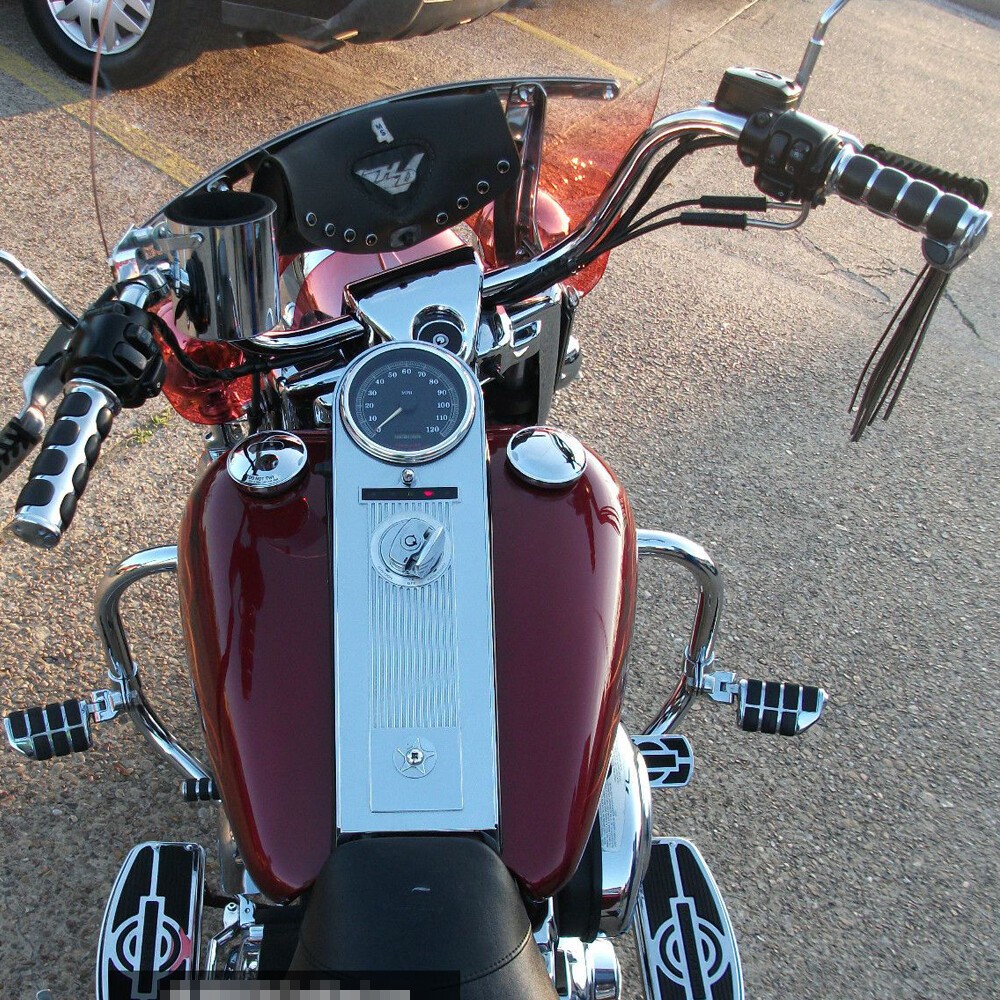 For Harley Road King Softail Electra Glide 1″ Motorcycle Handle Bar Hand Grips