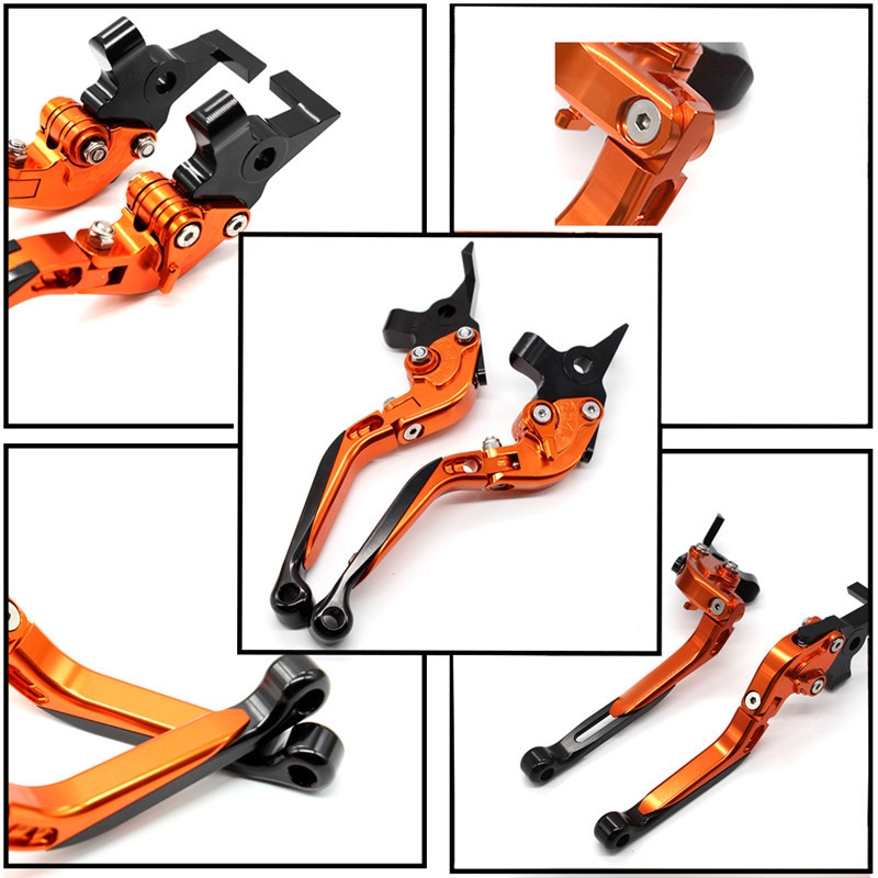 CNC Adjustable For KYMCO XCT-300/SHADOW 300 Folding Extend Brake Clutch Levers
