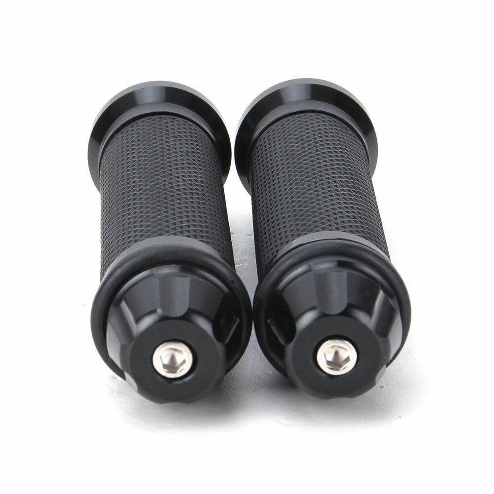 Motorcycle Hand Grips 7/8″ Rubber Gel Handle Bar For Suzuki GSXR 750 1000 HONDA