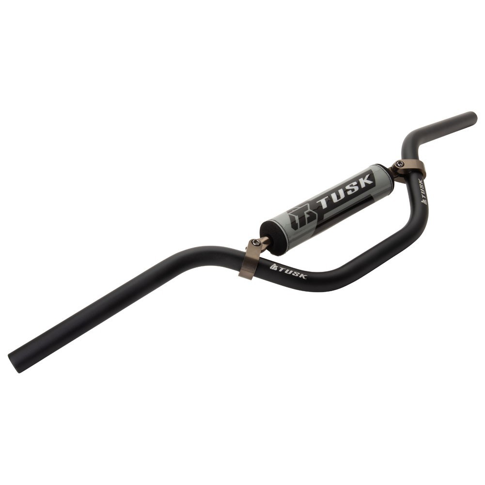 Tusk T-10 Aluminum 7/8″ Handlebar Mini KX Low Bend Black