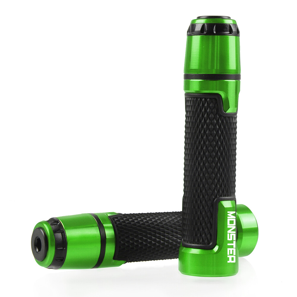 Motorcycle handlebar Aluminum + plastic FOR Ducati Multi-model universal Green
