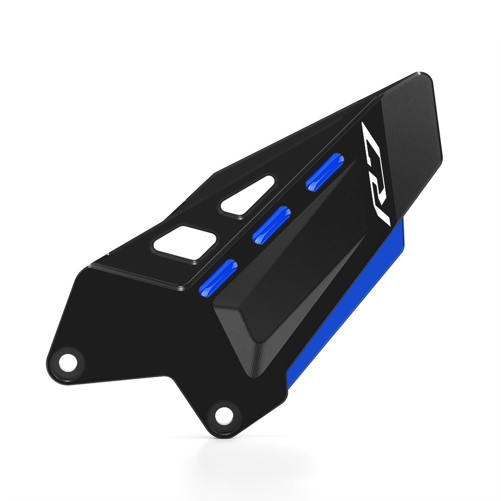 Foot Pegs Heel Plates Guard Protector CNC For YAMAHA YZF R7 2022 2023 2024 2025