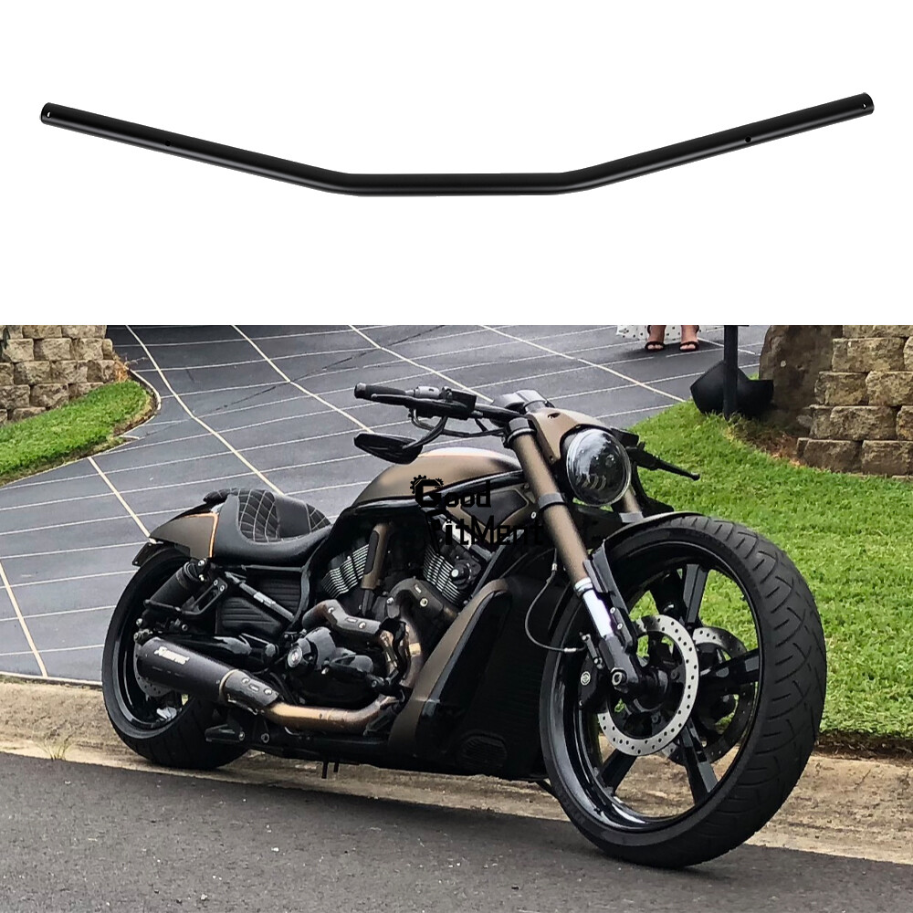 For Harley Night Rod Special 1″ 25mm Motorcycle Drag Bar Handlebars Matte Black
