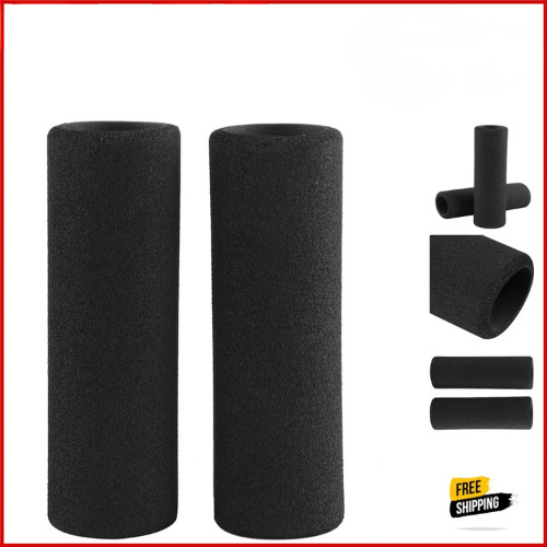 2pcs Grip Puppy Motorcycle Foam Anti-Vibration Comfort Handlebar Grip Cover