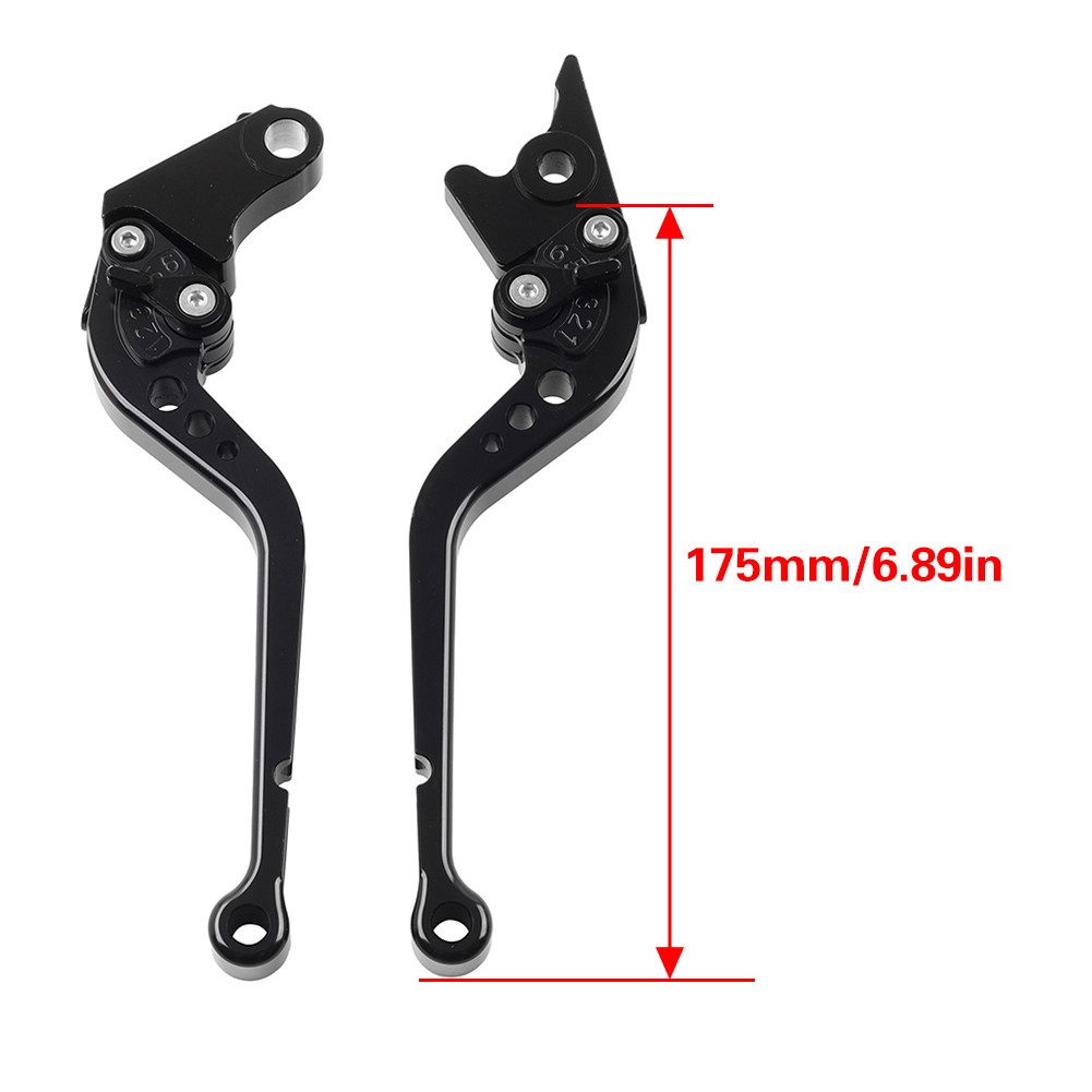 CNC Adjust Long Brake Clutch Levers For BMW R1200GS 04–12 R1200GS ADV 06-13