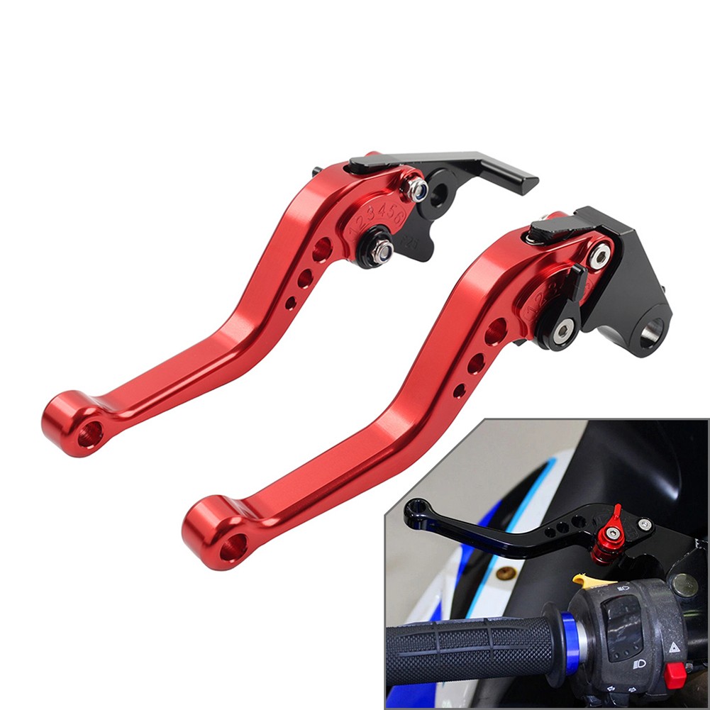 CNC Adjust Short Brake Clutch Levers For BMW R1200GS 04–12 R1200GS ADV 06-13