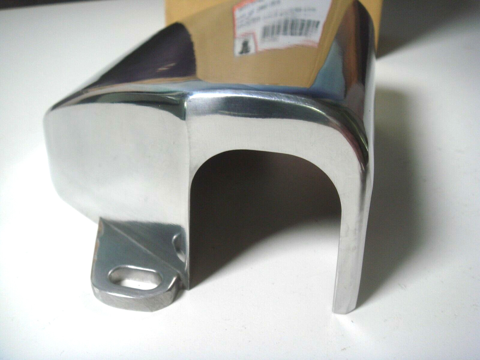 Harley FL Handlebar Clamp Cover Polished 60-79 Cowl Pan Shovel V-Twin 24-0281 X8