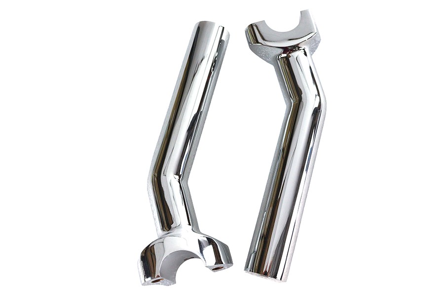 6-1/2 inch Buffalo Riser Set Chrome for Harley-Davidson