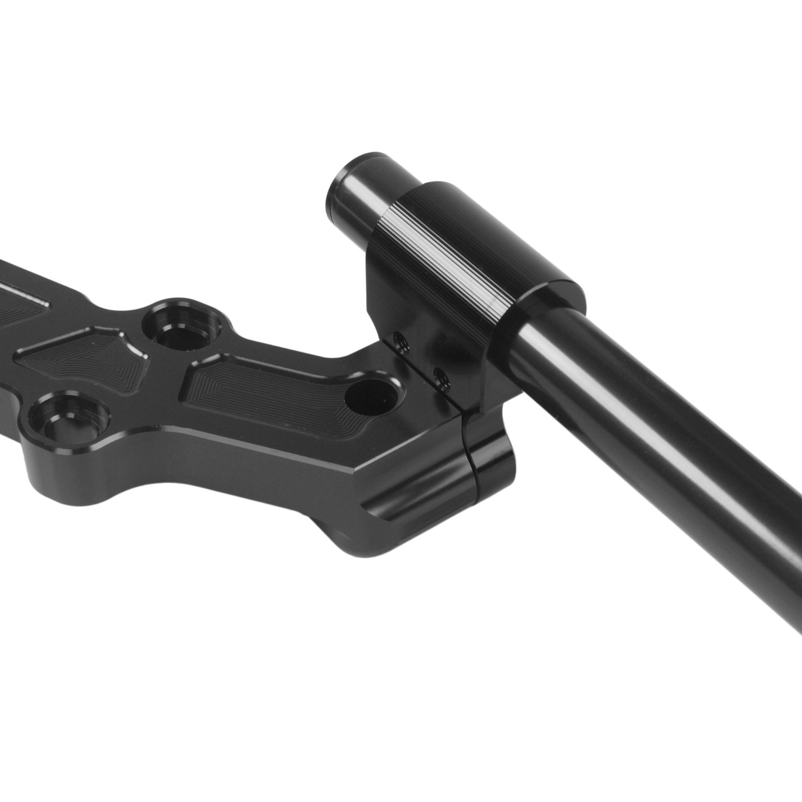 For Yamaha MT-09 FZ-09 2013-16 Handlebar 22mm BL Kit Plate Adapter Clipon CNC