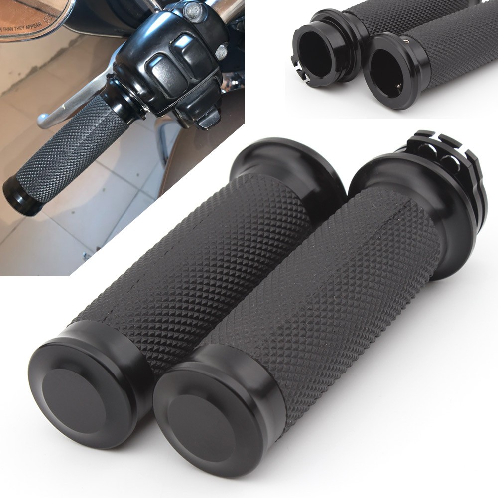 Fit For Harley Sportster XL 883 1200 Softail 1″ Motorcycle Handle Bar Hand Grips