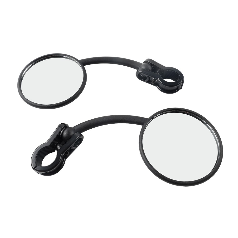 Right & Left Hand Dual Sport Mirror Fit Motorcycle Dirt Bike Supermoto Adv Atv
