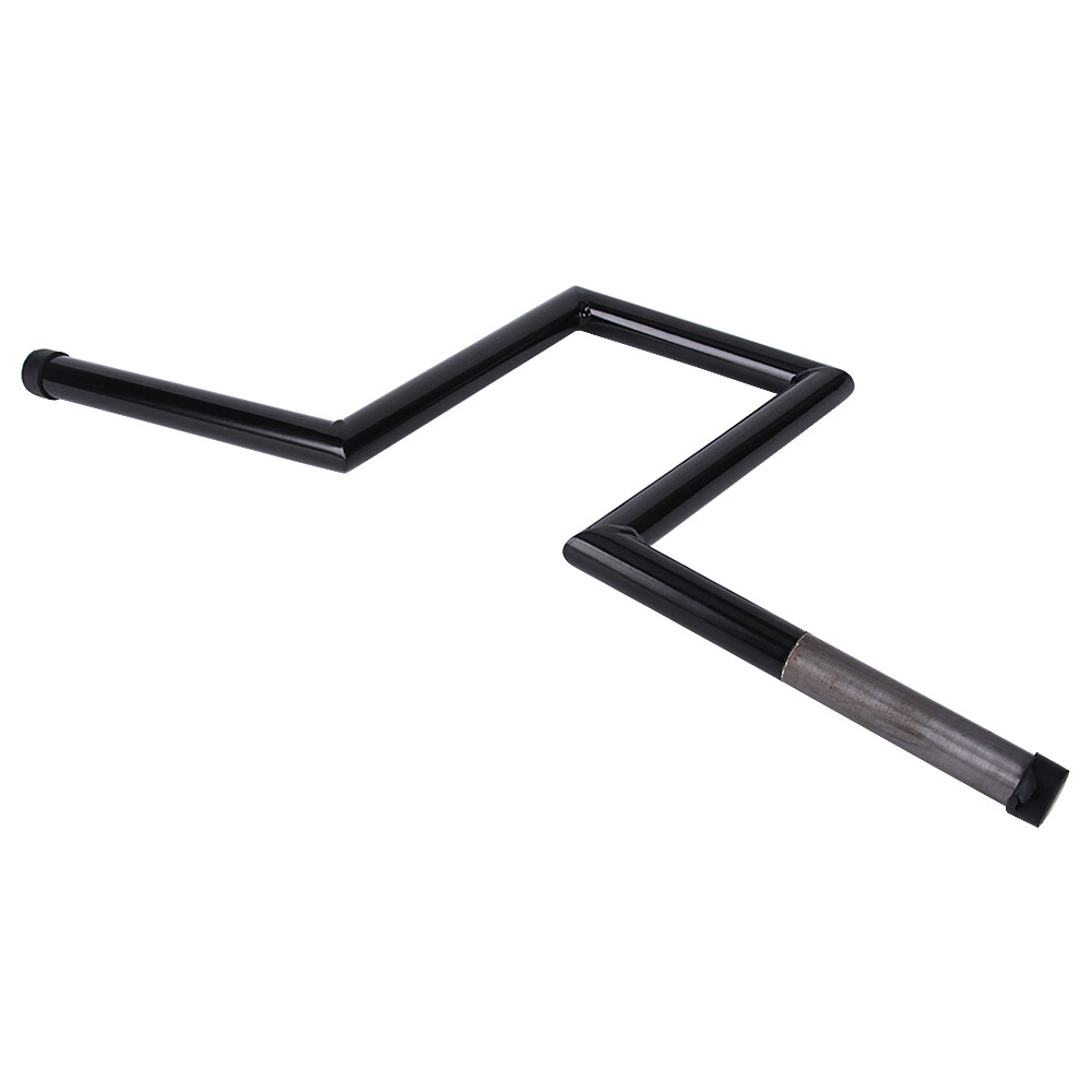 Motorcycle 1″ inch Drag Z-Bar Rise 10-1/2″ Ape Hanger Handlebar For Harley FXS